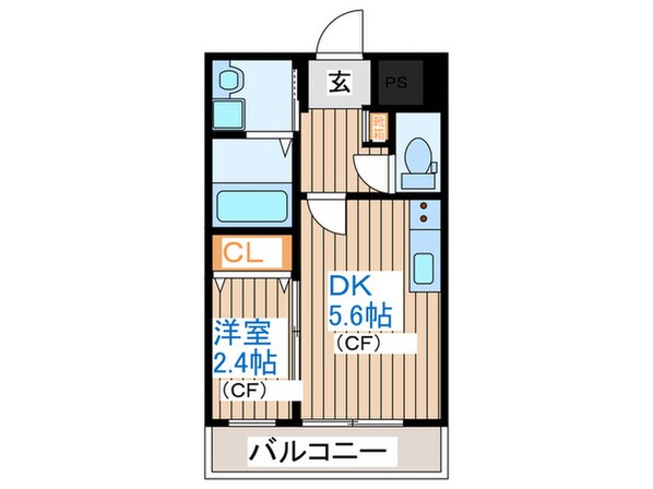 レジデンスREIWA支倉の物件間取画像